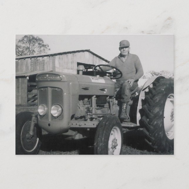 TRAKTORN MAN #33 VYKORT (Framsida)