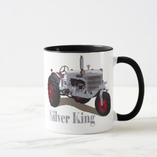 Traktorn silver Kung Mugg
