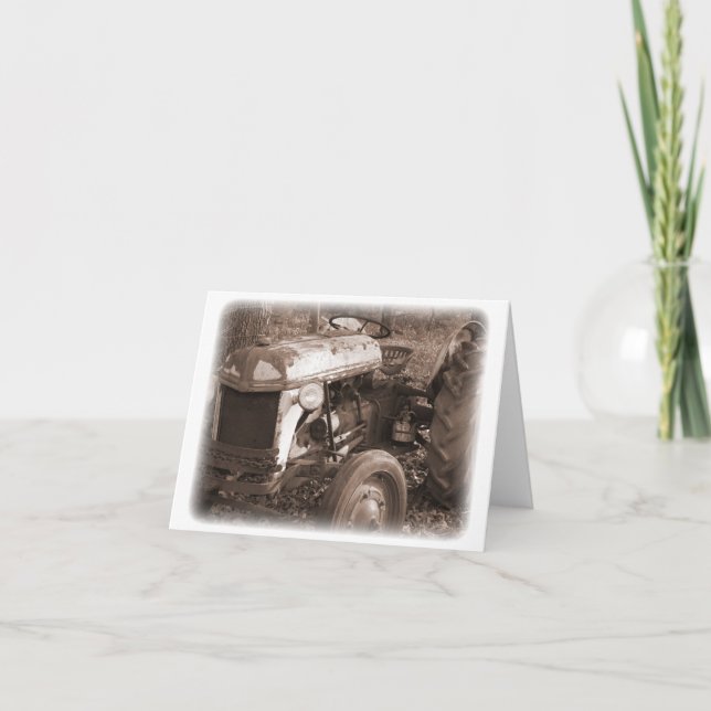 Traktornotecard Kort (Framsida)