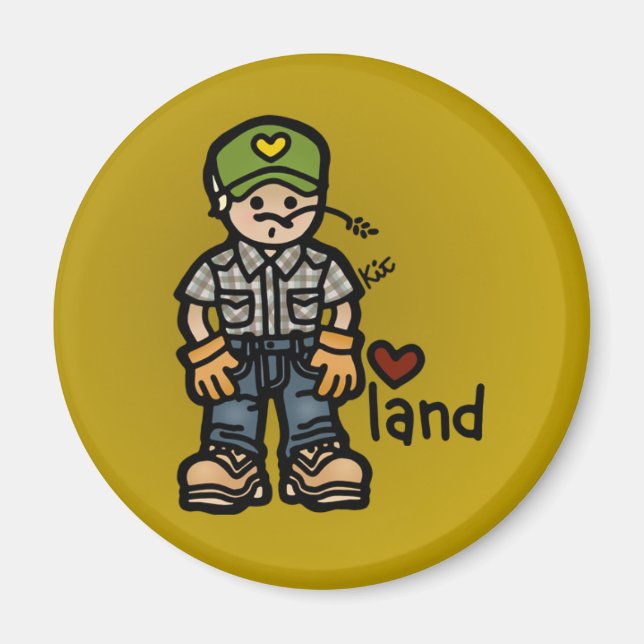 traktorns magnet. magnet (Framsidan)