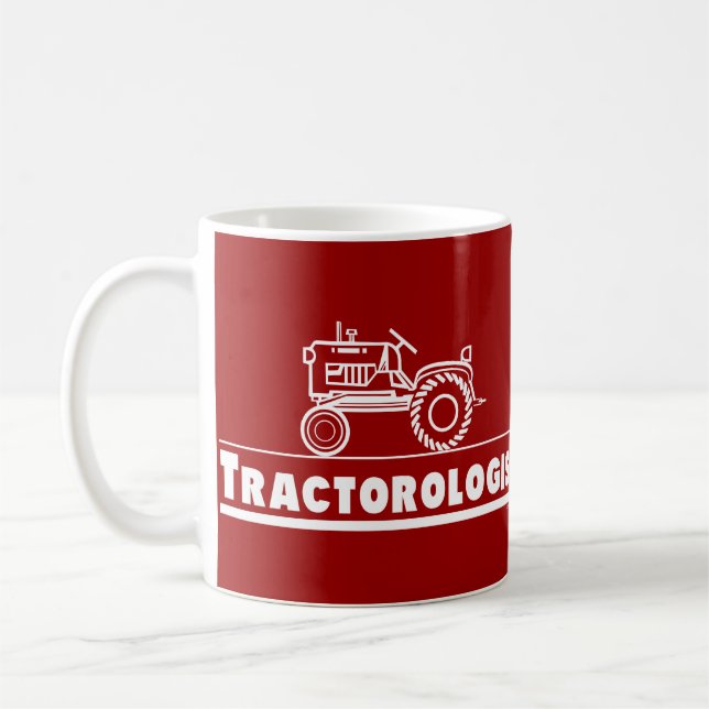 Traktorns Olog RED Kaffemugg (Vänster)
