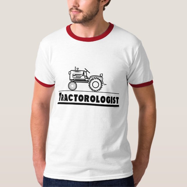 Traktorns Olog RED Tee (Framsida)