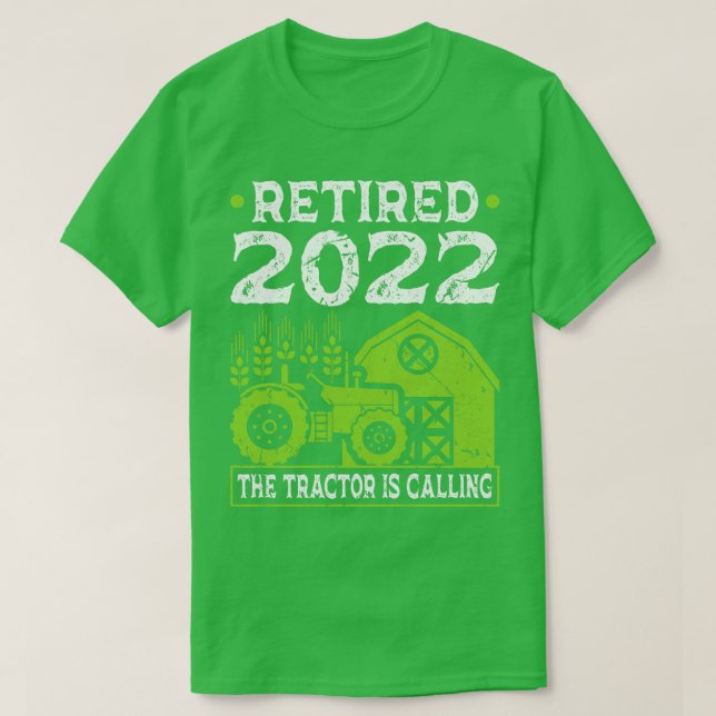 Traktorns upprustning 2022 t shirt (Design framsida)