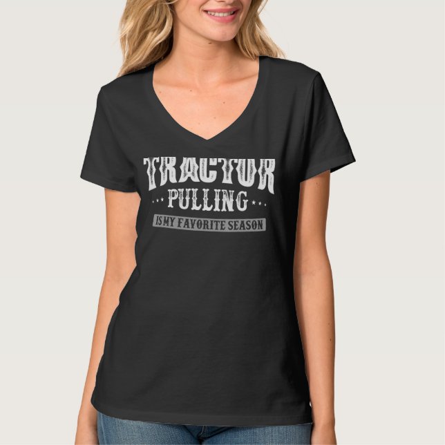 Traktorns utgallring är min favoritsäsong t shirt (Framsida)