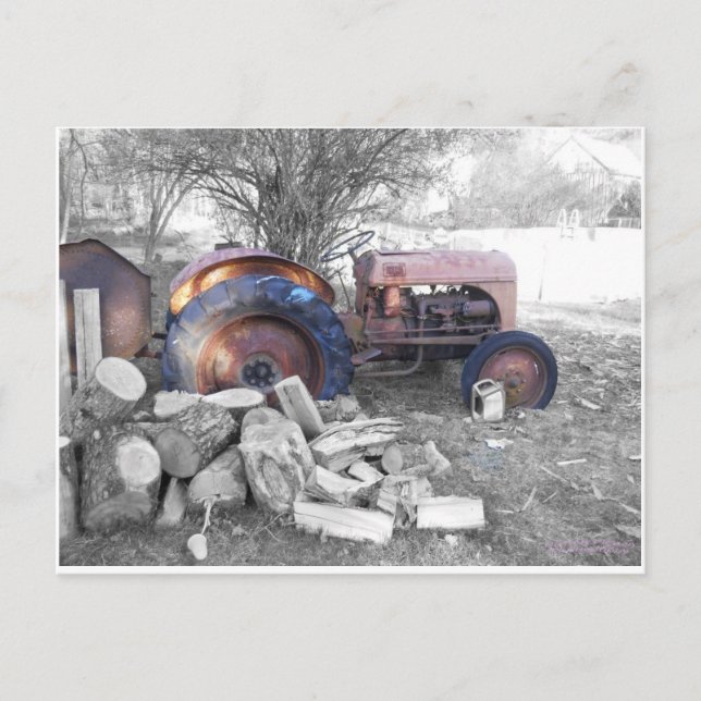 Traktorns vykort (Framsida)