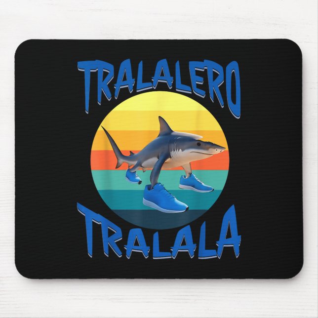 Tralalero Tralala Funny Italy Brainrot Meme Musmatta (Framsidan)