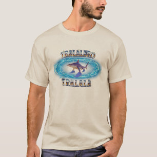 Tralalero Tralala Funny Shark Meme T-shirt, Bootle T Shirt