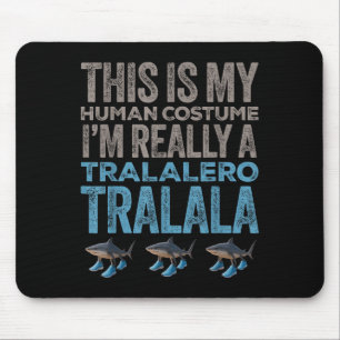 Tralalero Tralala Human Costume Funny Halloween me Musmatta