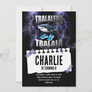 Tralalero tralala inbjudan