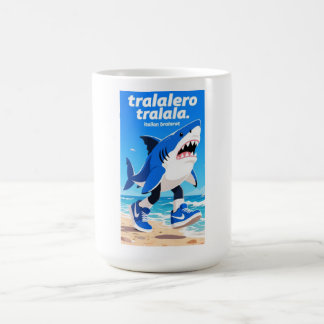 tralalero tralala "italiensk hjärnrot" kaffemugg