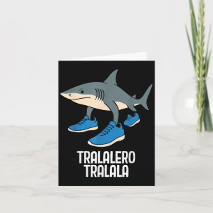 Tralalero Tralala italiensk hjärnrot rolig meme  Kort