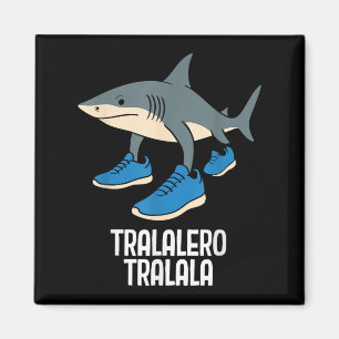 Tralalero Tralala Italienska Brainrot Funny Meme Magnet