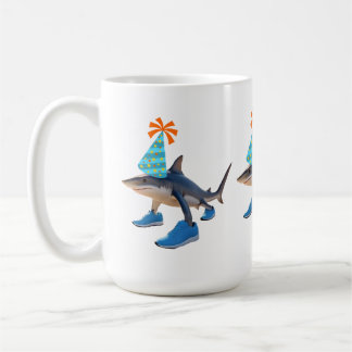 Tralalero Tralala Shark Birthday Hat Kaffemugg