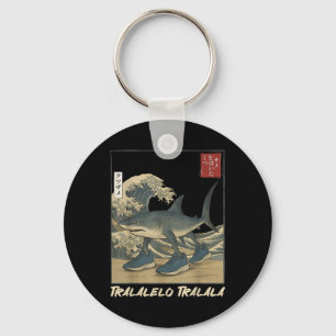Tralalero Tralala Shark Italia Brainrot Meme Japa Nyckelring