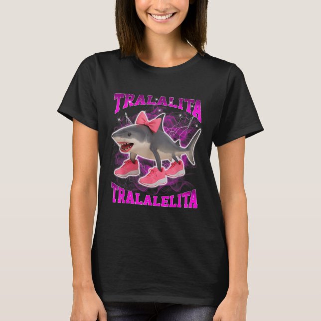 Tralalita Tralalelita Funny Italy Brainrot Hallo T Shirt (Framsida)