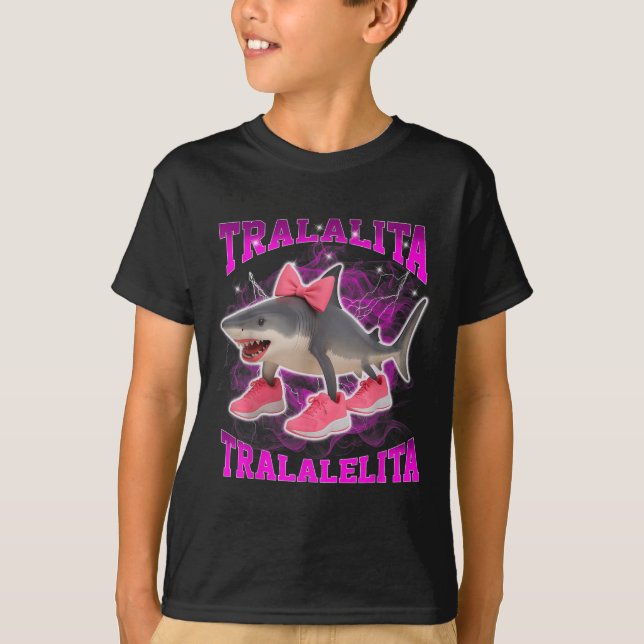Tralalita Tralalelita Funny Italy Brainrot Hallo T Shirt (Framsida)