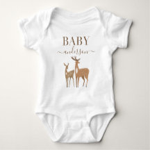 Träland hjort naturlig modern babydusch