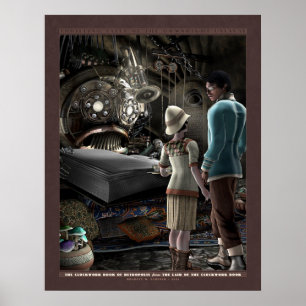 Trålande tal: Clockwork Bok (22 x 28 tum) Poster