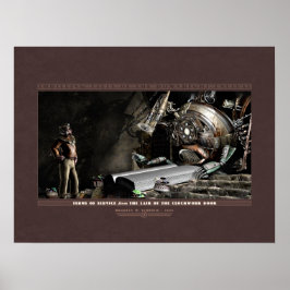 Trålande tal: Servicevillkor (24 x 18 tum) Poster