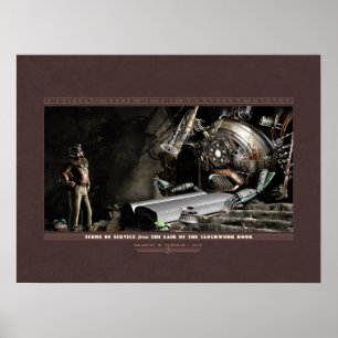 Trålande tal: Servicevillkor (24 x 18 tum) Poster