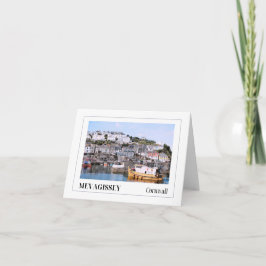 Trålare på hemväg, Mevagissey, Cornwall Kort