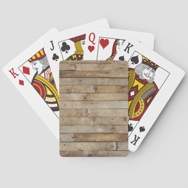Trälutning Spel Kort (Baksidan)