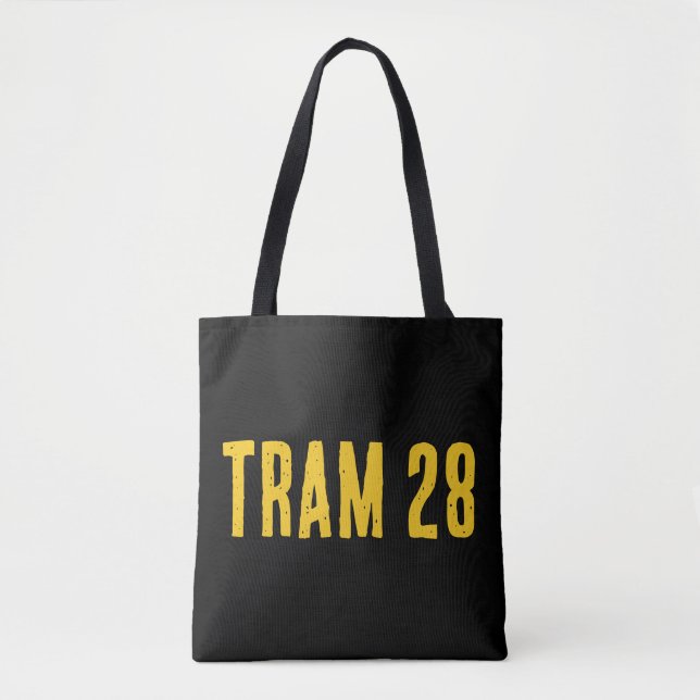 Tram 26 Lissabon Tote Tygkasse (Framsida)