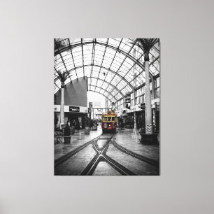 Tram: ChristChurch New Zealand Canvas