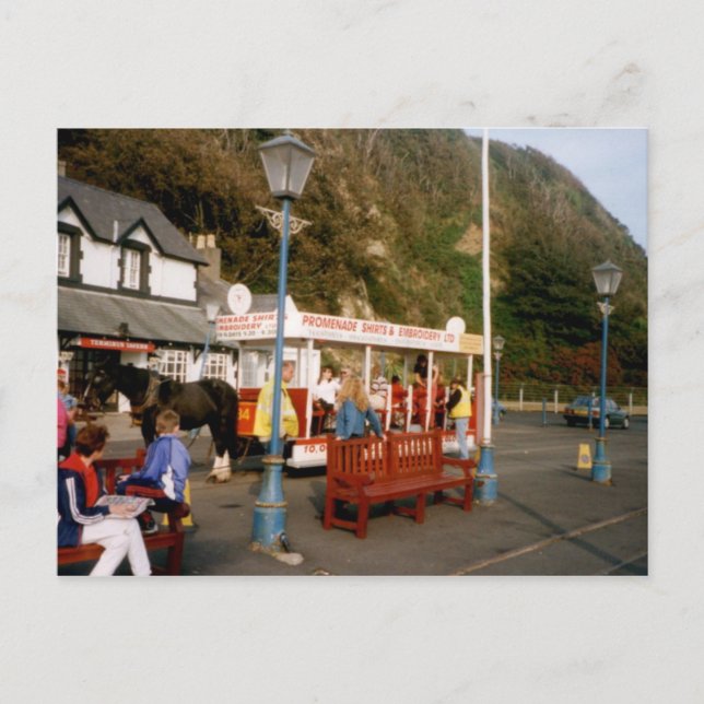 Tram, Douglas, Isle of Man Vykort (Framsida)