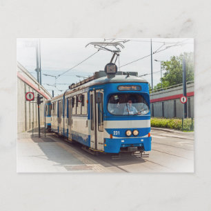 Tram i Krakow, Polen Vykort