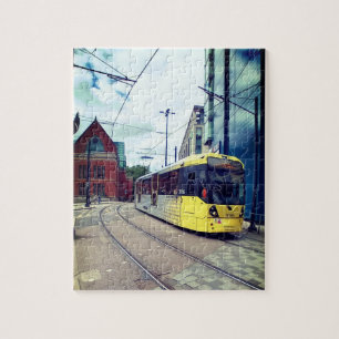Tram i Manchester Pussel