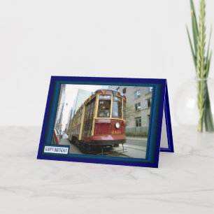 Tram på vägen kort