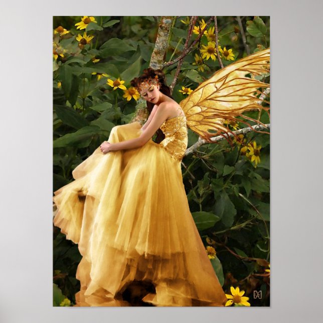 Trämark Fairy Poster (Framsidan)