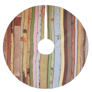 Trämaterial: Vintage Tapet Struktur Julgransmatta Borstad Polyester