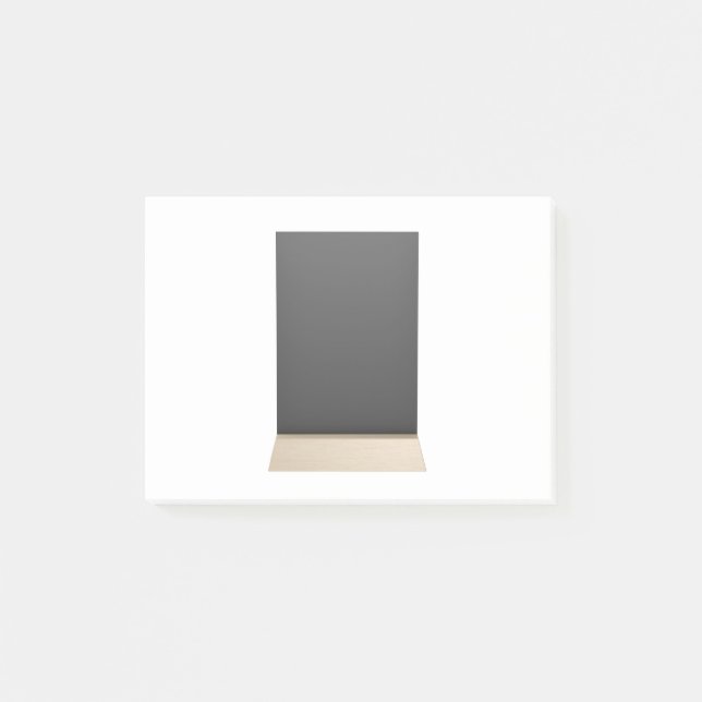 Trämenyinnehavare Post-it Block (Framsida)