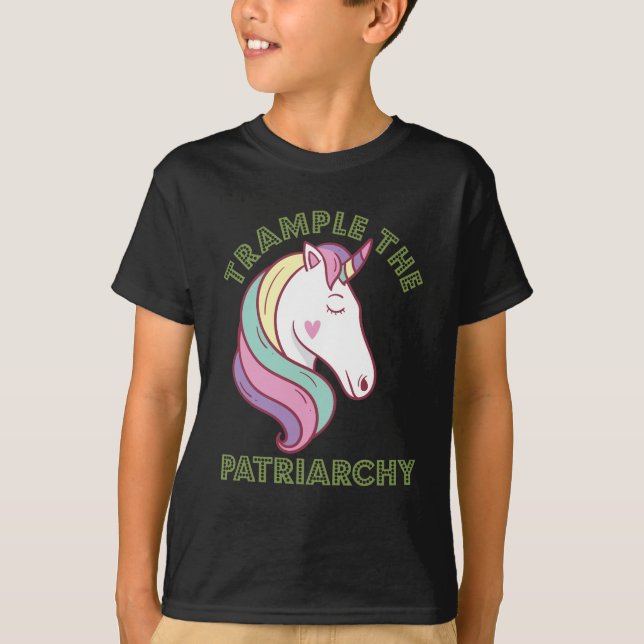 Tramla patriarkatets feminist t shirt (Framsida)