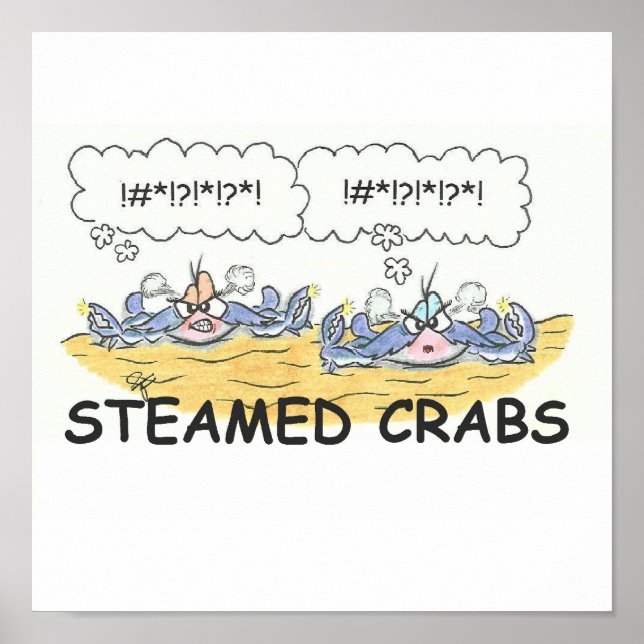 Trammad Crab-utskrift Poster (Framsidan)