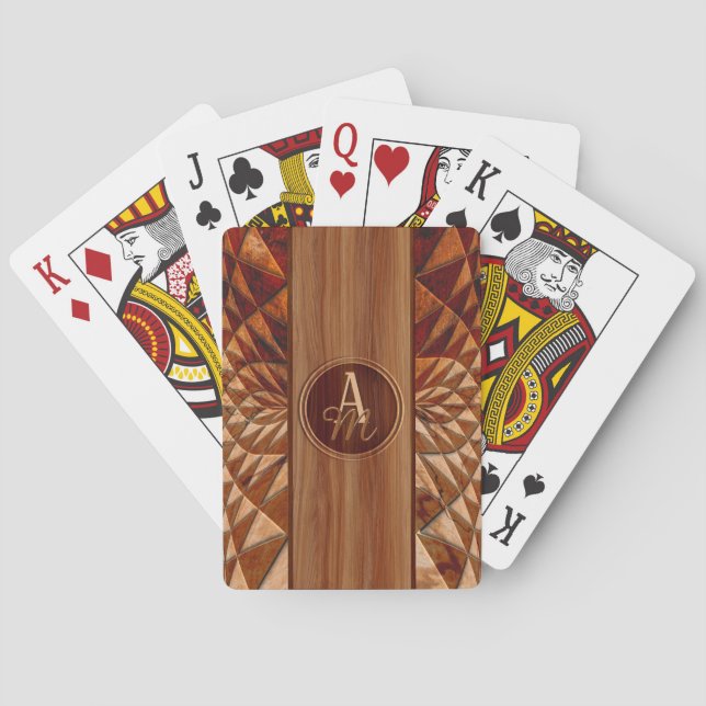Trämönster Casinokort (Baksidan)