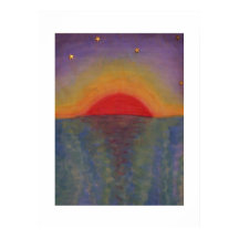 TRAMONTO m3galleryStudio finkonst posters tryck