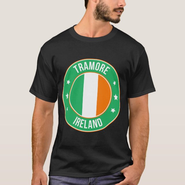 Tramore, Irland Stad T Shirt (Framsida)