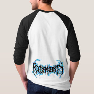Tramp Frimärke Stil T Shirt