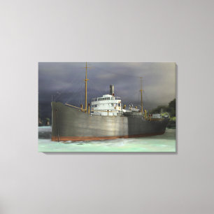Tramp Stamer Nautical and Maritime Art Art Canvastryck