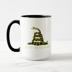 Trampa Inte På Mig Gadsden Flagga 2:a A Mugg
