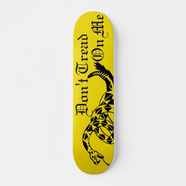 Trampa Inte På Mig Skateboard (Framsida)