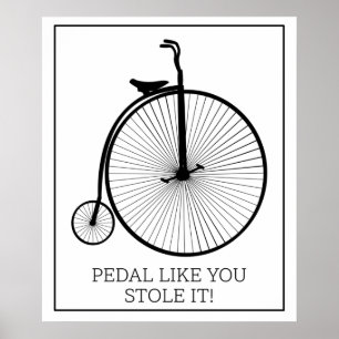 Trampa som om du stal det poster