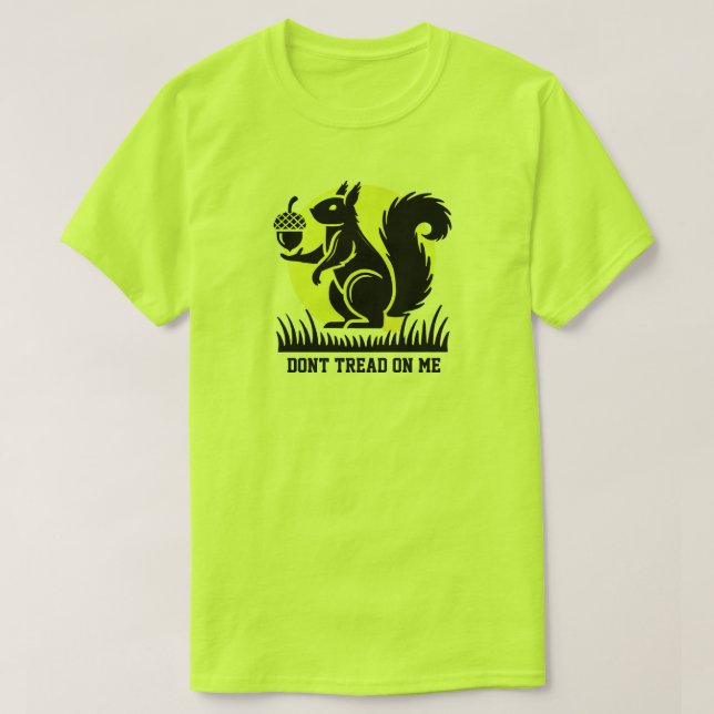 TRAMPAS INTE PÅ MIG t-shirt  (Design framsida)