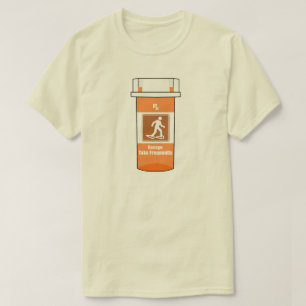 Trampning i snö är min drog t shirt