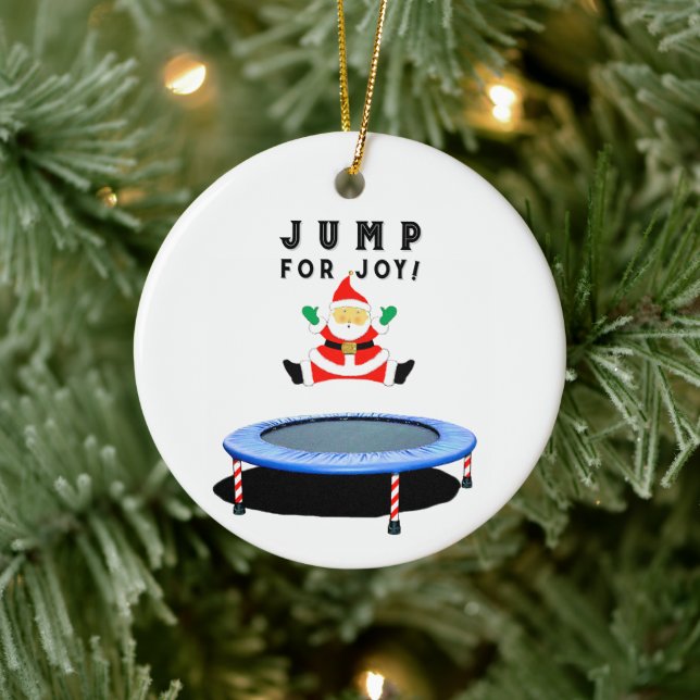 Trampolin jul kollektion julgransprydnad keramik (Träd)