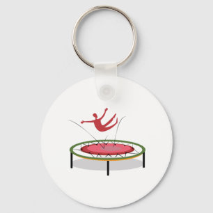 Trampolin Nyckelring