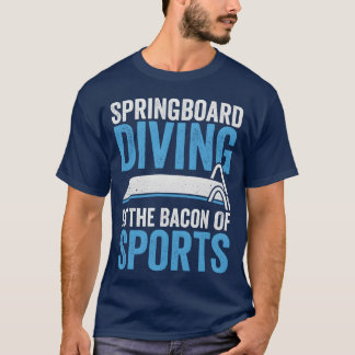 Trampolindykning Ishe Bacon Of Sports vän familj T Shirt
